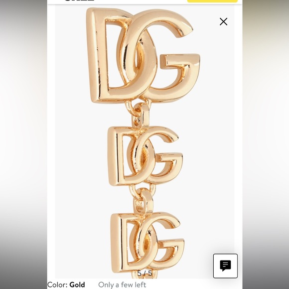 DG Charm Drop Earrings in gold
Dolce&Gabbana - Picture 8 of 13